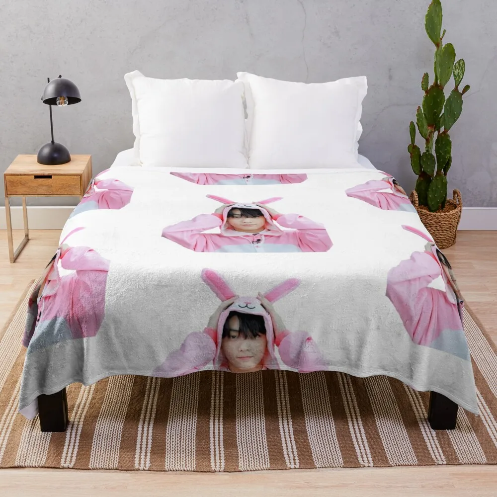 

Soobin txt Throw Blanket Luxury Tourist Shaggy Blankets