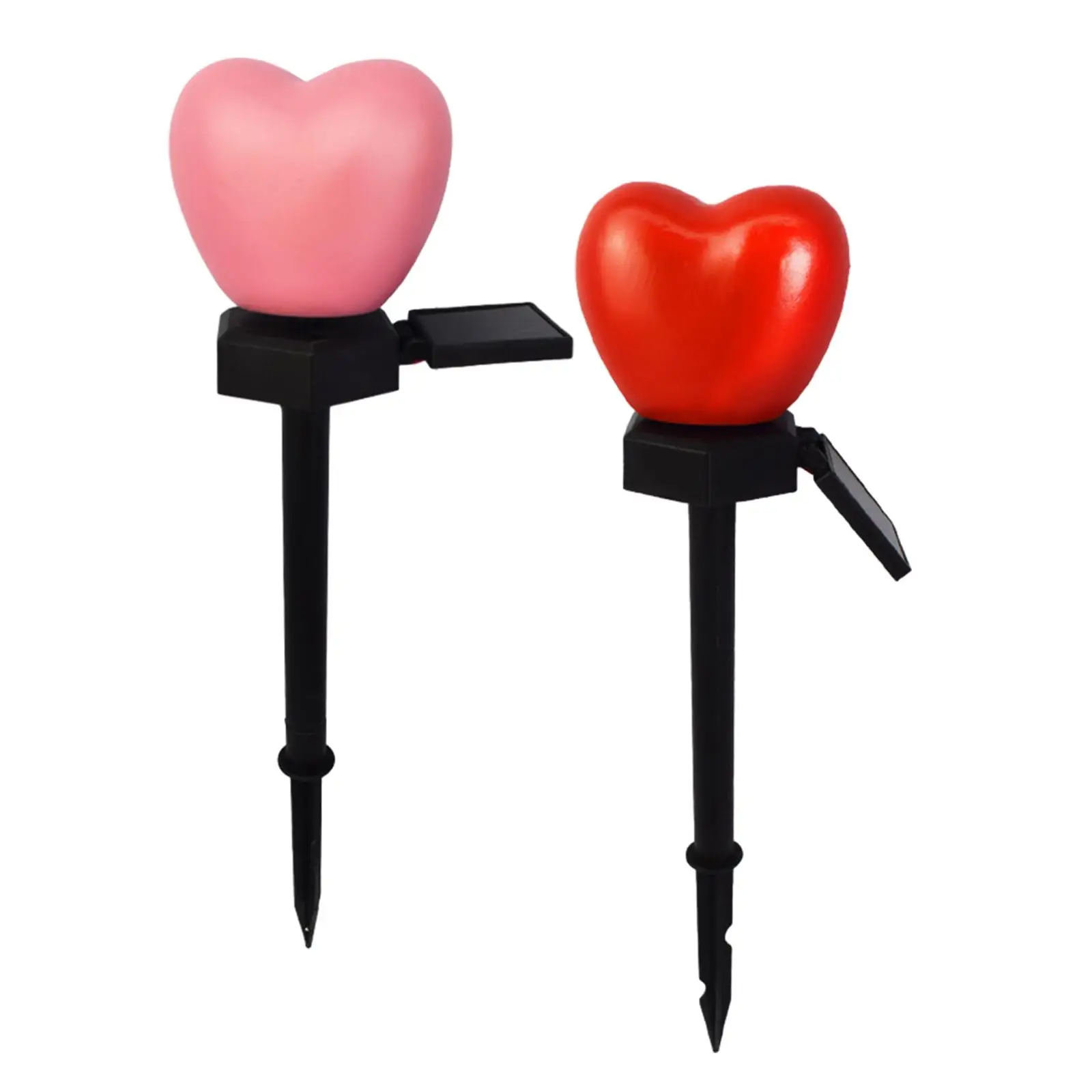

Solar Lights for Yard Decoration Heart Shape Valentine's Day Lawn Patio