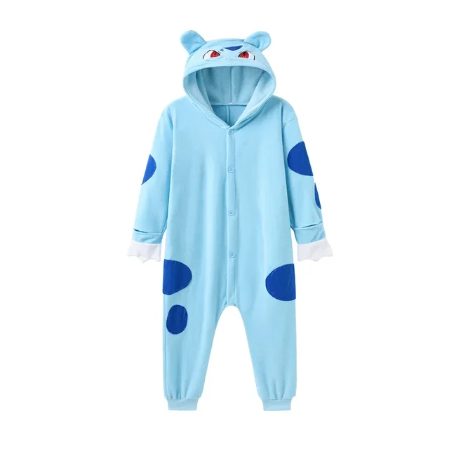 Disfraz de Pokémon para adultos, Pijama de una pieza para Halloween, de  cuerpo completo, ropa de dormir de Navidad