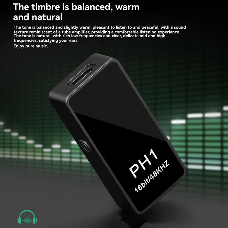B27B PH1 밸런스드 피버 HIFI 휴대용 오디오 디코더 앰프 테일 무손실 디코딩 헤드폰 앰프 소형