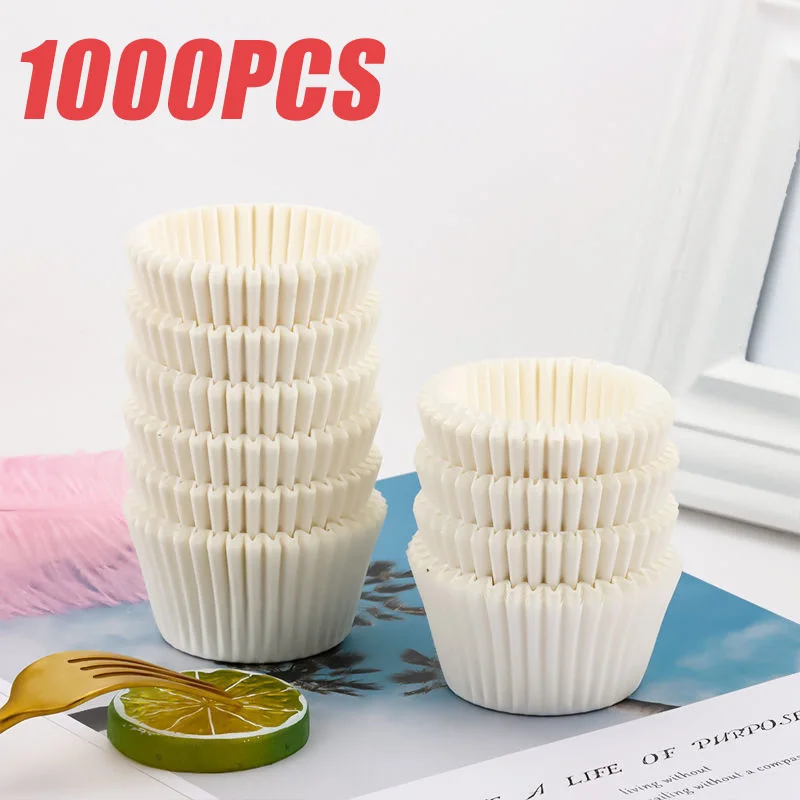 1000PcsMuffinCupCakePaperBoxCupcakeLinerDIYWeddingChristmas