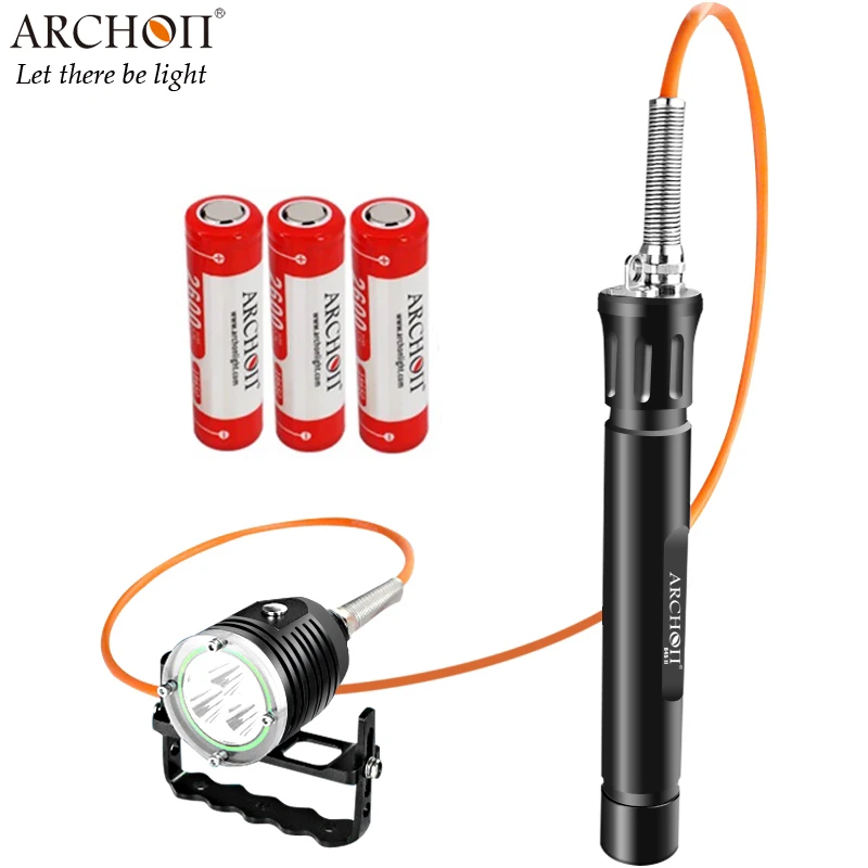 profound Fearless Since Archon Dh30 Ii Diving Spotlight 3* Cree Xm-l2 U2 Leds Max 3600 Lumen  Underwater 100 Meter Dive Light Photography Light - Flashlights & Torches -  AliExpress