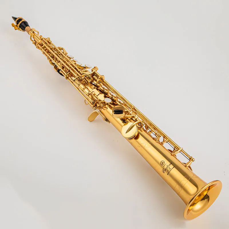 Made in Japan 875EX Soprano Saxophone B-Flat Straight Gold