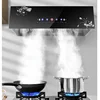 Suction Range Hood Household Kitchen Range Hood Chinese Small Automatic Cleaning Range Hood 3