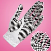 PGM Women's Golf Gloves ST018 Left Hand & Right Hand Nanometer Cloth Golf Breathable Palm Protection High Quality Sport Gloves 2
