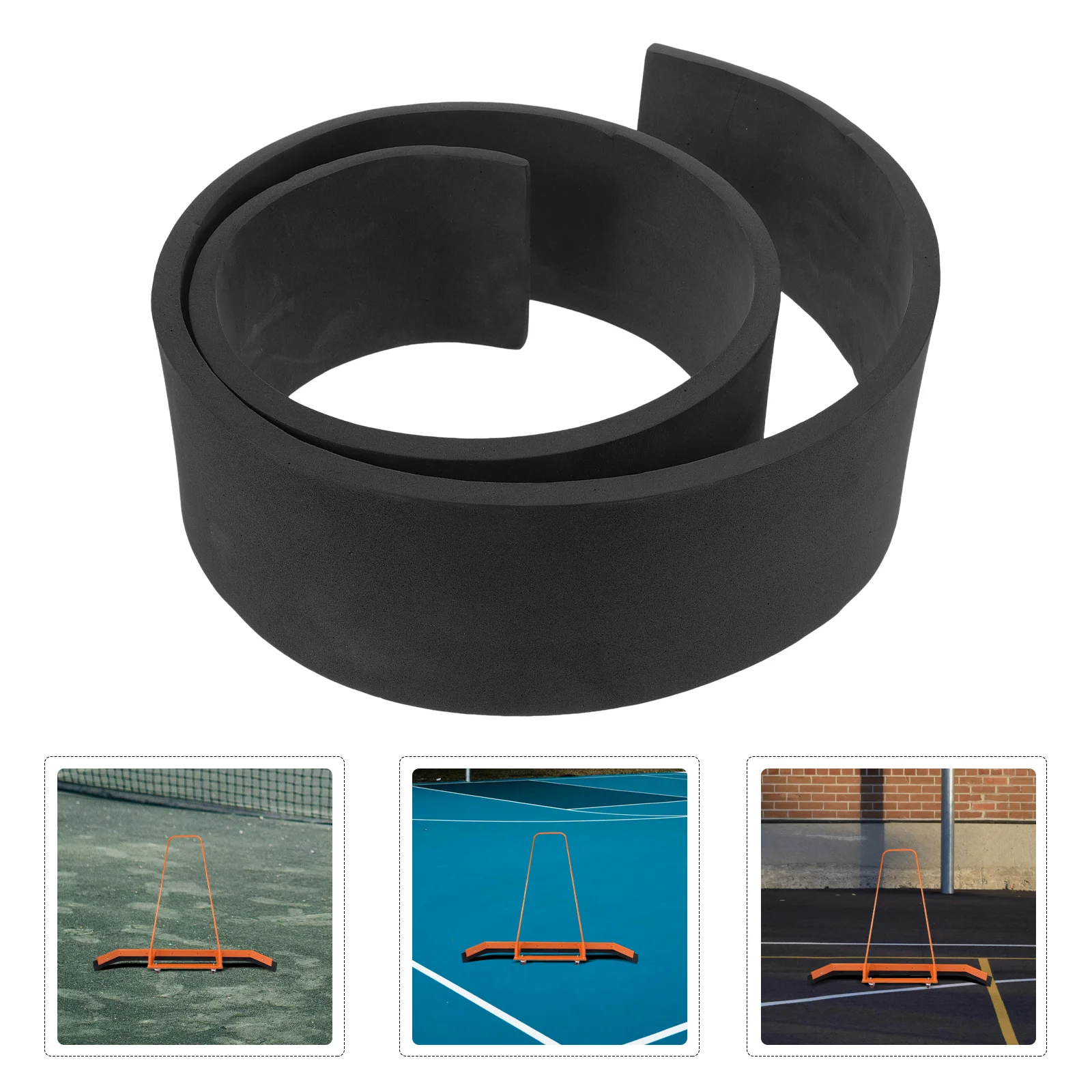 High Elasticity EVA Squeegee Strip Tennis Court Wiper Roller Basketball Floor Cleaner Sports Accessories Rubber Scraper Durable