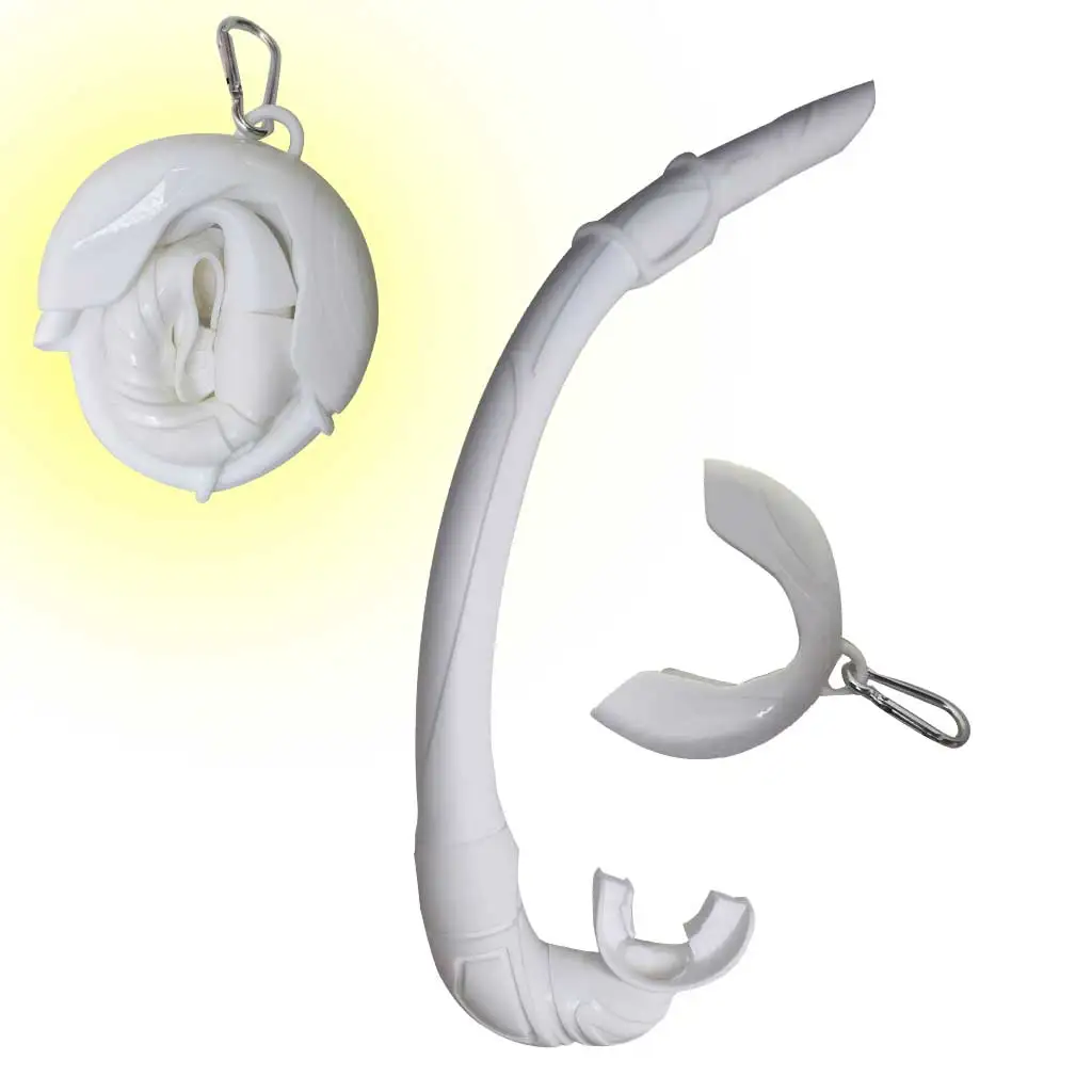 white with clip