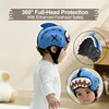 New Safety Baby Walk Learning Head Protection Helmet Hat Shockproof Anti-Collision 360° All-round Head Protector Bonnet for Baby 2