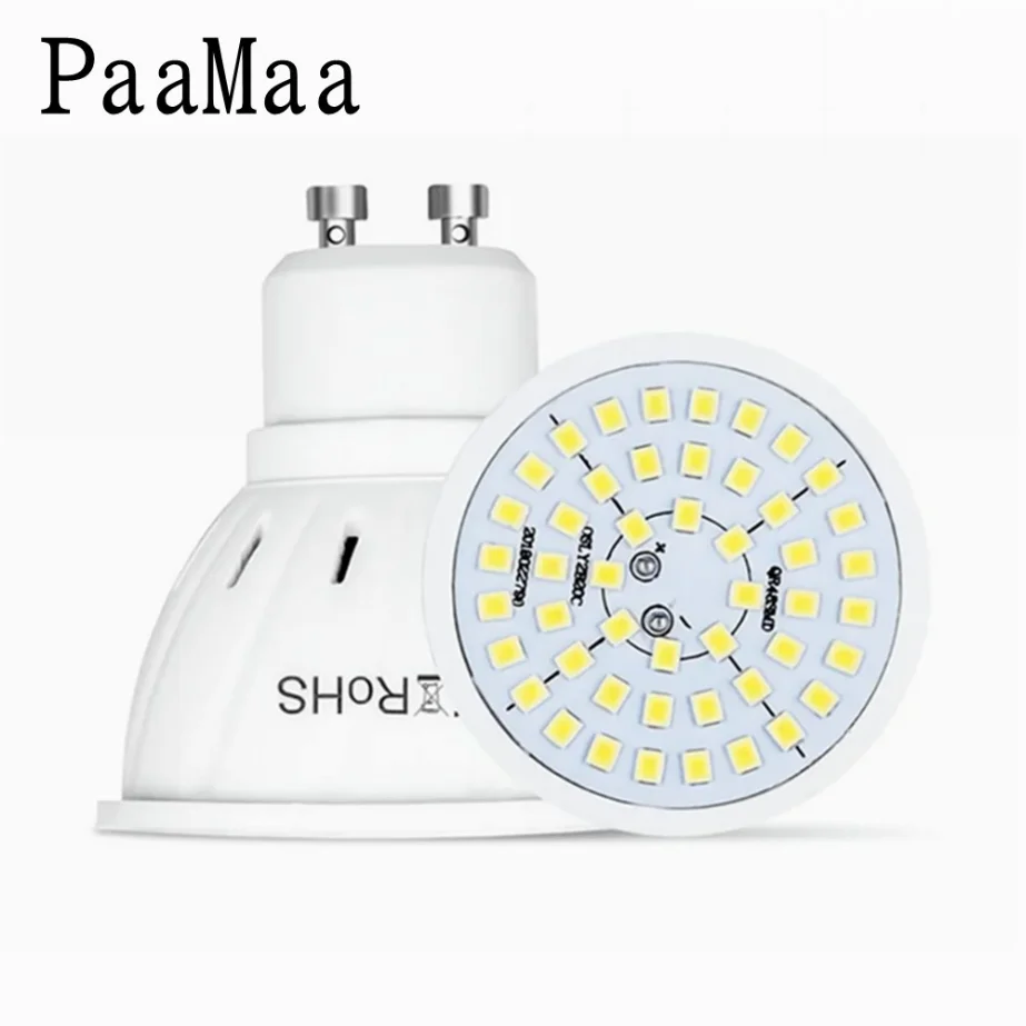 

10Pcs/Lot E27 LED Lamp E14 Spotlight Bulb 48 60 80 Leds Lampara 220V GU10 Bombillas Led MR16 Lampada Spot Light B22 5W 7W 9W