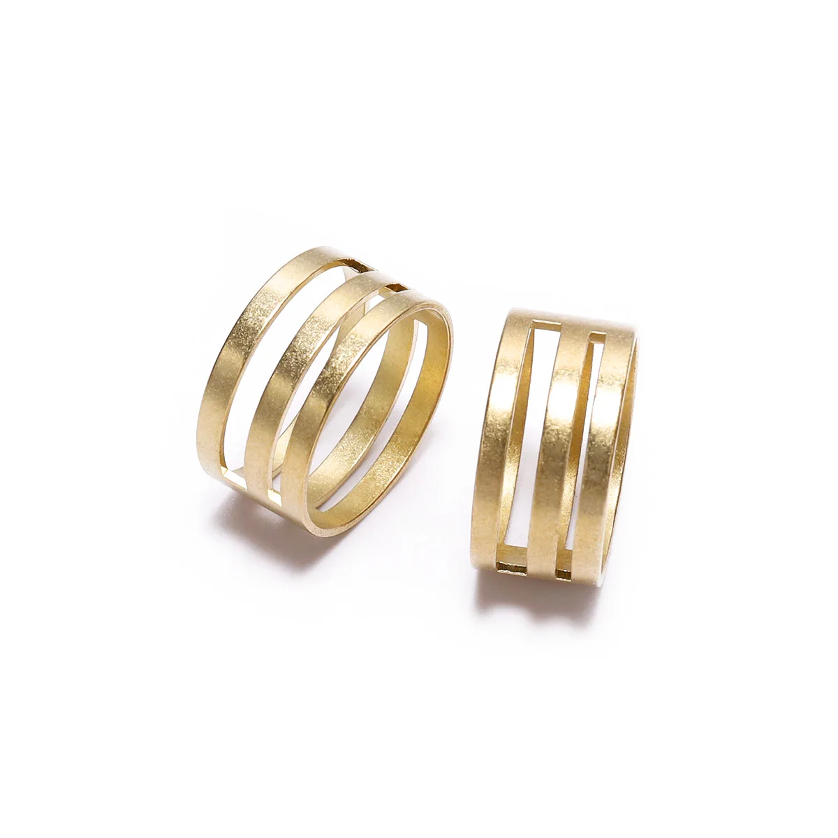 Stainless steel ring open ring DIY jewelry