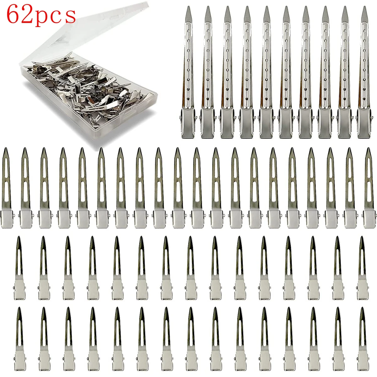 30/50 Stück Professionelle Damen-Haarnadeln für Friseursalons, 4,5 cm Locken-Metall-Haarclips, Haarwurzel-Flauschclips, DIY-Werkzeuge, Haaraccessoires – Detail 10