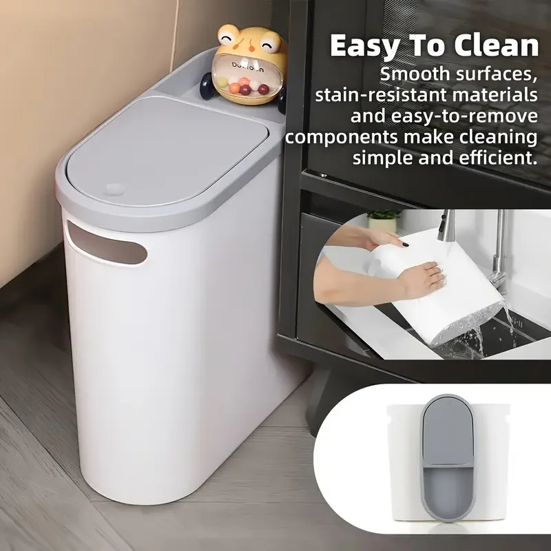Minimalist Bathroom Trash Can 3