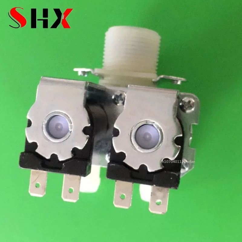 Válvula Solenóide da Entrada de Água para Máquinas de Lavar Normalmente Fechada Interruptor de Fluxo para dc 12v 24v ac 0.02 v 110 Mpa Uma em Duas Saídas