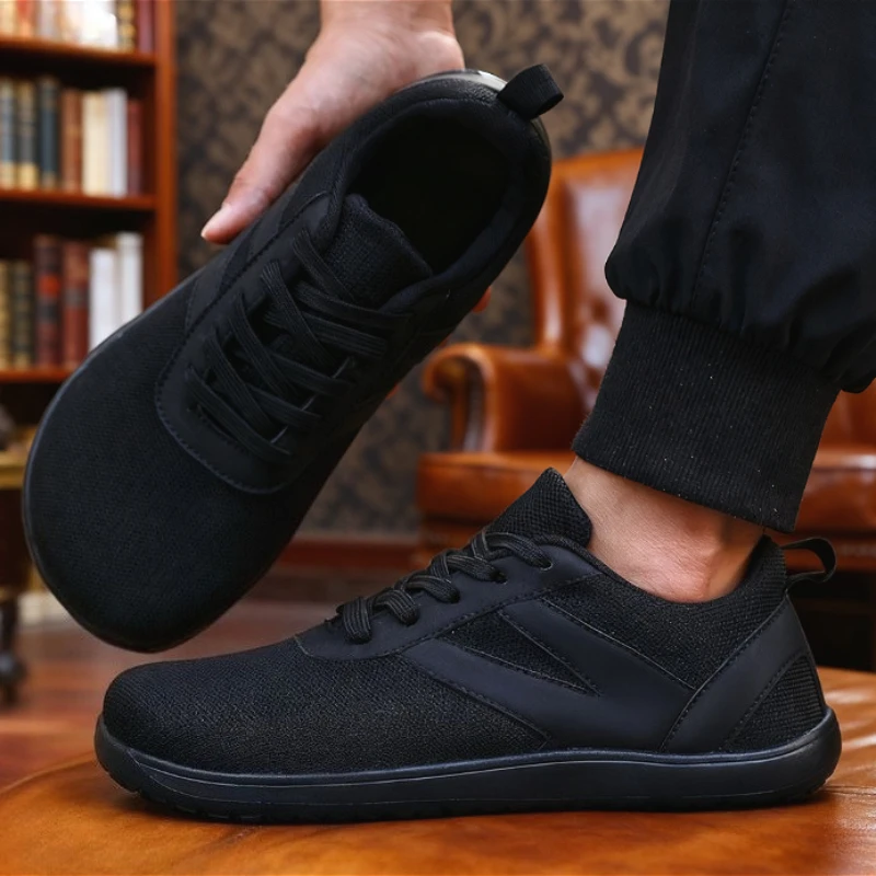 WideToeBarefootShoesMensLightweighNonSlipMinimalistWalkingSneakersZeroDropShoesTrendLaceUpCasualShoesforMen-AliExpress322