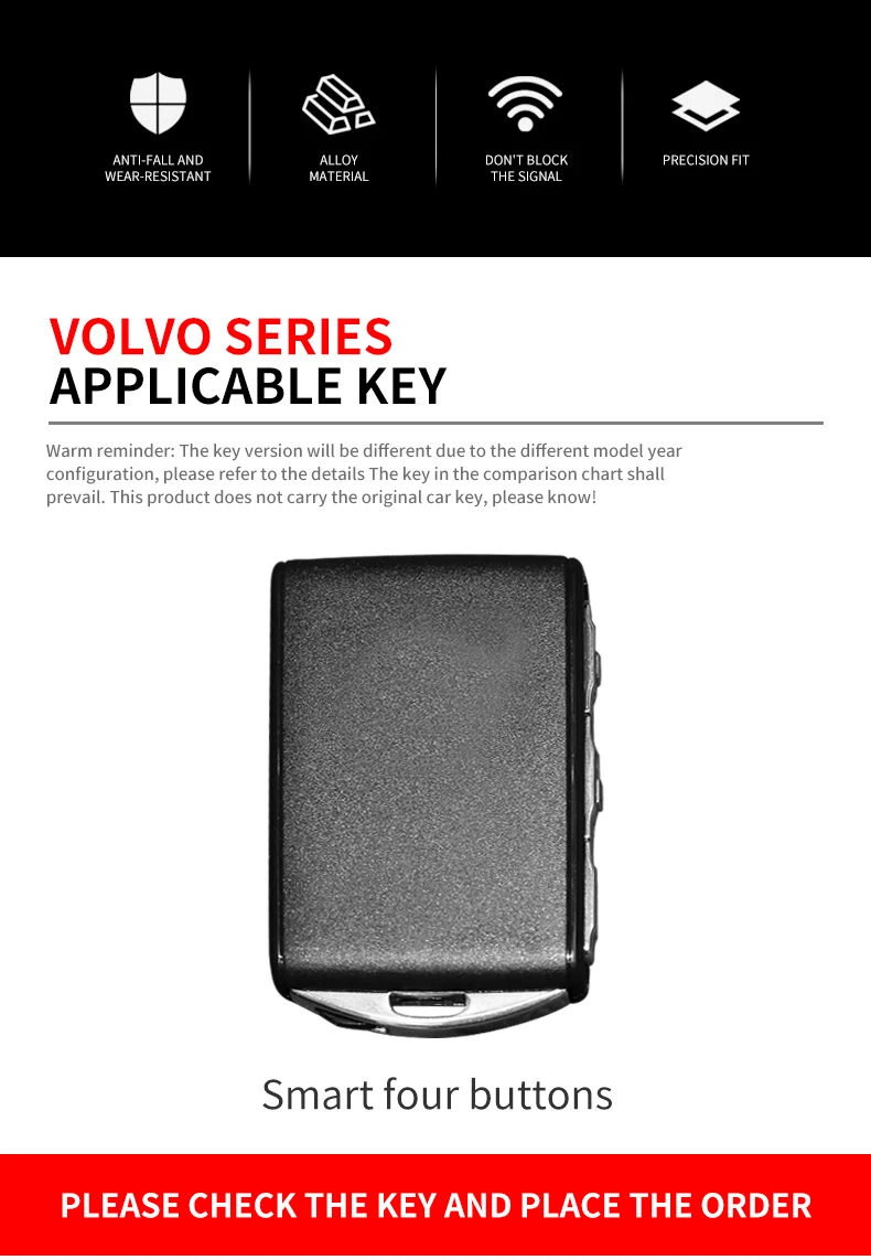 Metallo Auto Chiave A Distanza Della Copertura Della Cassa Borsette Per Volvo XC40 XC60 XC90 S60 S90 S80 C30 V70 V90 T5 T6 T8 Protezione Keyless Accessori 7 Metallo Auto Chiave A Distanza Della Copertura Della Cassa Borsette Per Volvo XC40 XC60 XC90 S60 S90 S80 C30 V70 V90 T5 T6 T8 Protezione Keyless Accessori - S6c3408aa6471469c81a937a3ef391ac60
