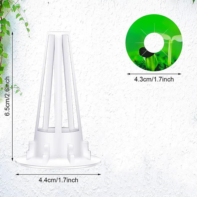 50 Db Hidroponika Soiilless Grow Sipos Ültetési Kosarak Napernyő Matricák Aerogarden Ültetéshez Szükséges Készletekhez - Image 3