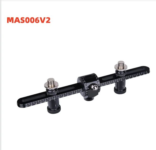 

Подставка для микрофона Alctron MAS006 MAS006V2, двойная подставка для стереозаписи, XY запись, держатель для микрофона
