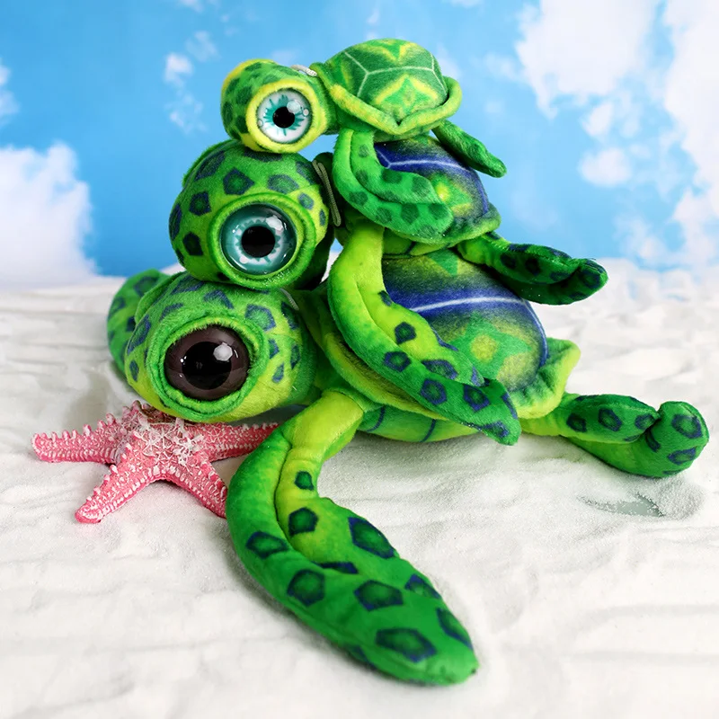 20cm 30cm simulação tartaruga brinquedos de pelúcia