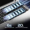 17.3 inch Intel N5095/N95 Office Laptop 32GB RAM 2TB SSD  Fingerprint Print DDR4 Window11 Backlit Keypad Portable Notebook PC 6