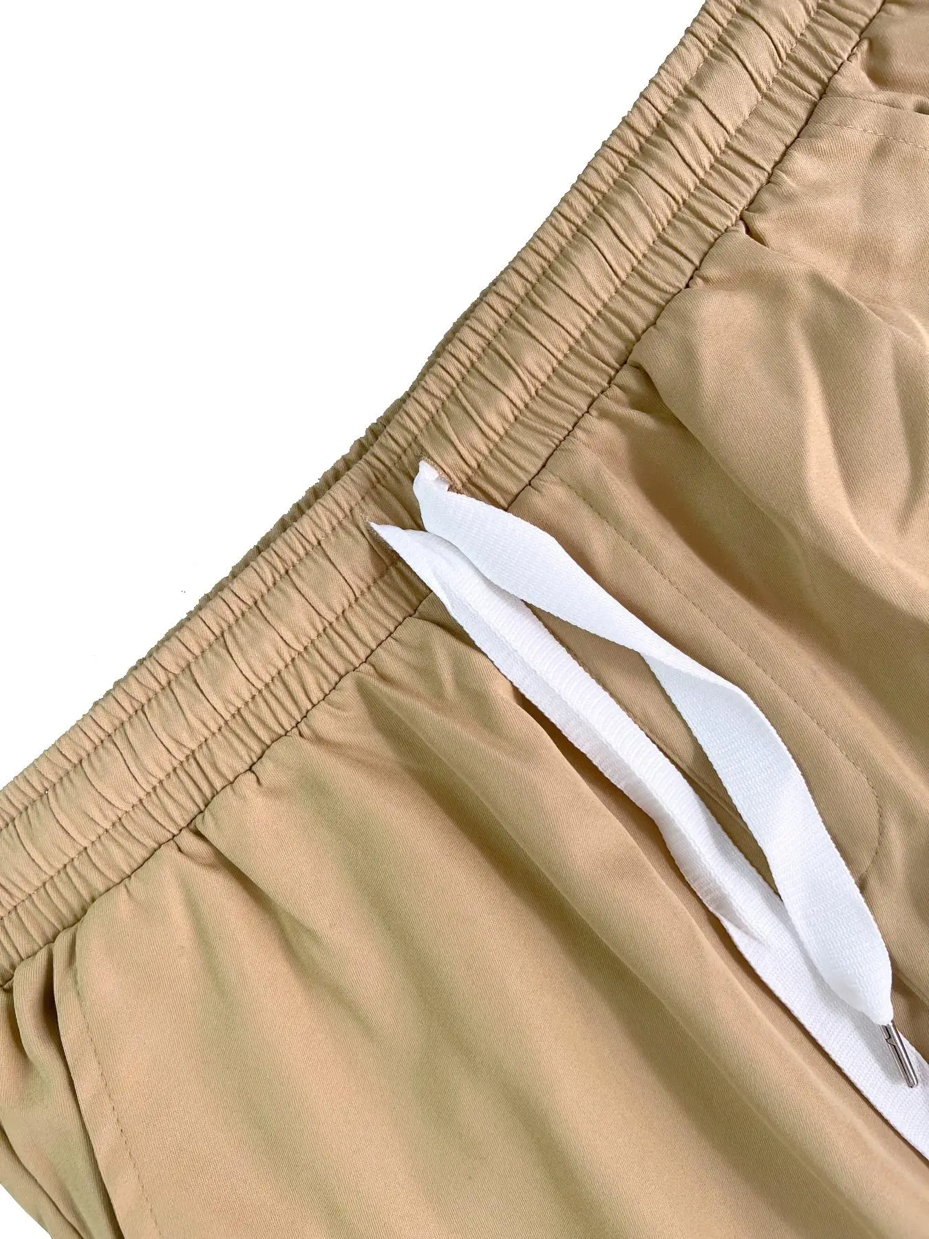 Herren Casual Jogginghose mit Kordelzug Cargo Wanderhose Outdoor Twill Trainingshose – Detail 9