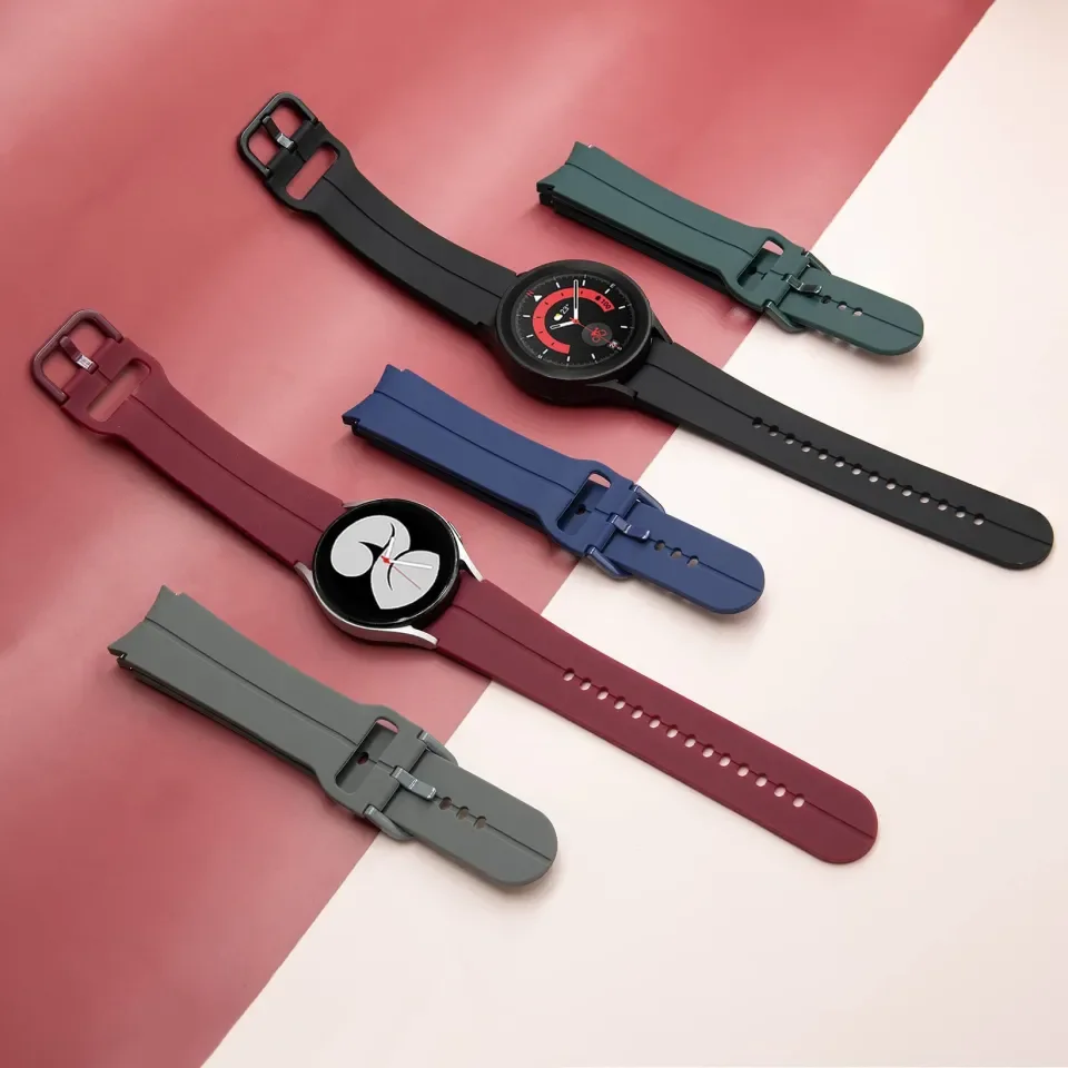 Seamless Silicone Band for Galaxy Watch - 20MM Bracelet Strap