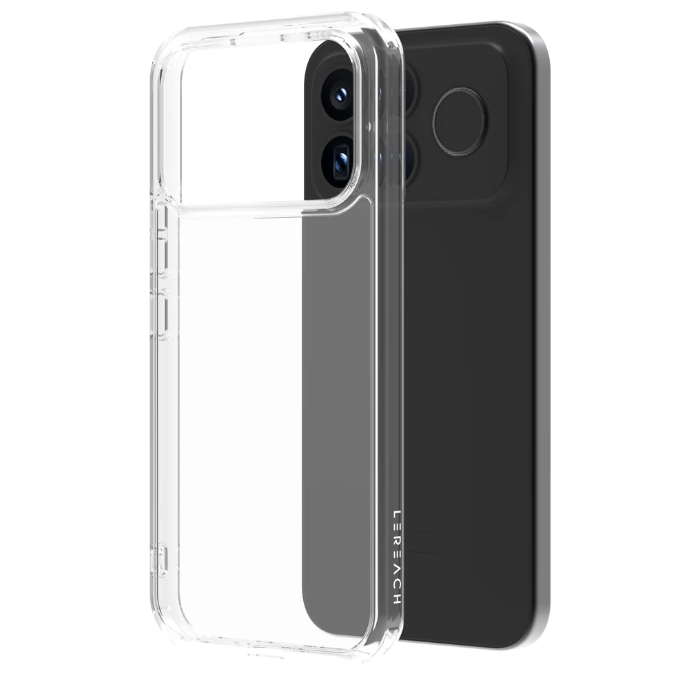 LeReach TOC Transparent TPU Frame with PC Hard Back Cover