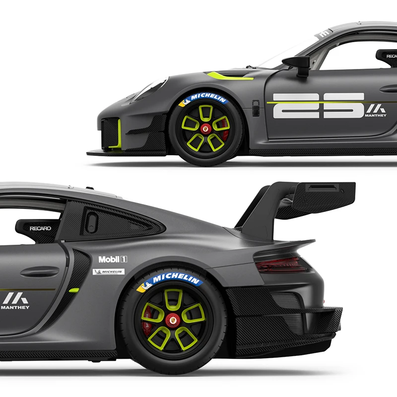 Rastar 1:14 Porsche 911 GT2 RS Clubsport 25 Supercars 4.8V 600mAh Battery 2.4G Remote Control Car Toys Model For Adults 5