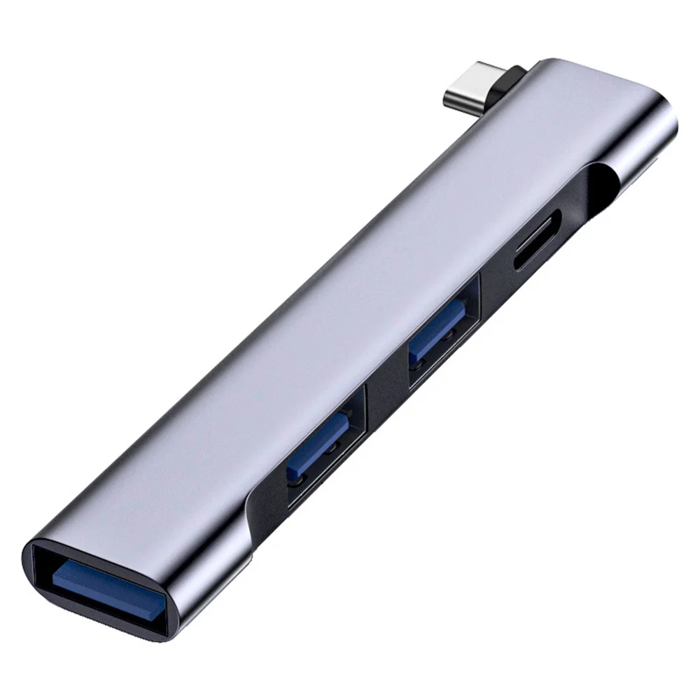 PD 고속 USB-C USB 허브, USB 3.0 사용, 5Gbps 휴대용 C타입 도킹 스테이션, 컴퓨터 액세서리용 4 in 1 USB 허브