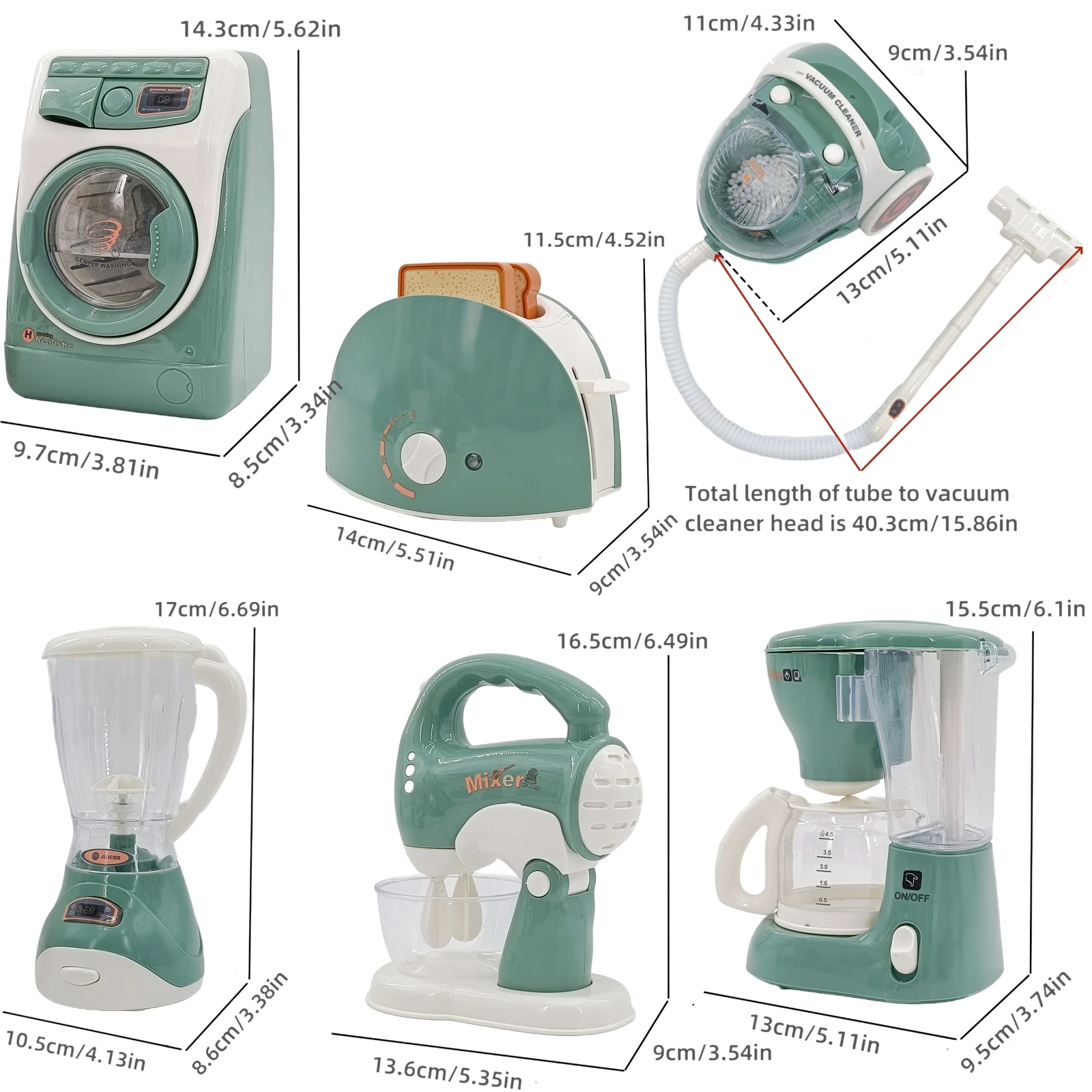 Pretend Play Kitchen Toys Coffee Machines Toasters Boys Girls Gifts Role-Playing Games Cooking Education Toys With Lights