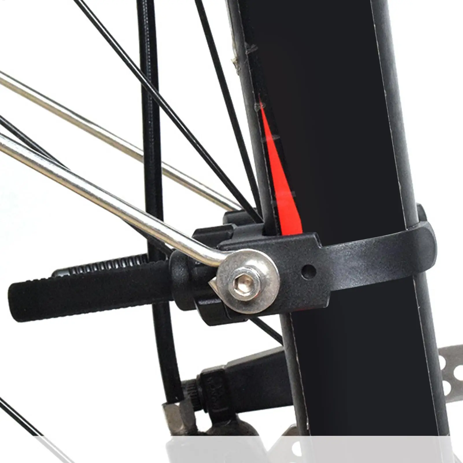 Bike Fork Mounting Bracket Side Wire Screw Mounting Fork Bracket Adapter For Bike Adjustable Ring Modification Installation Rear