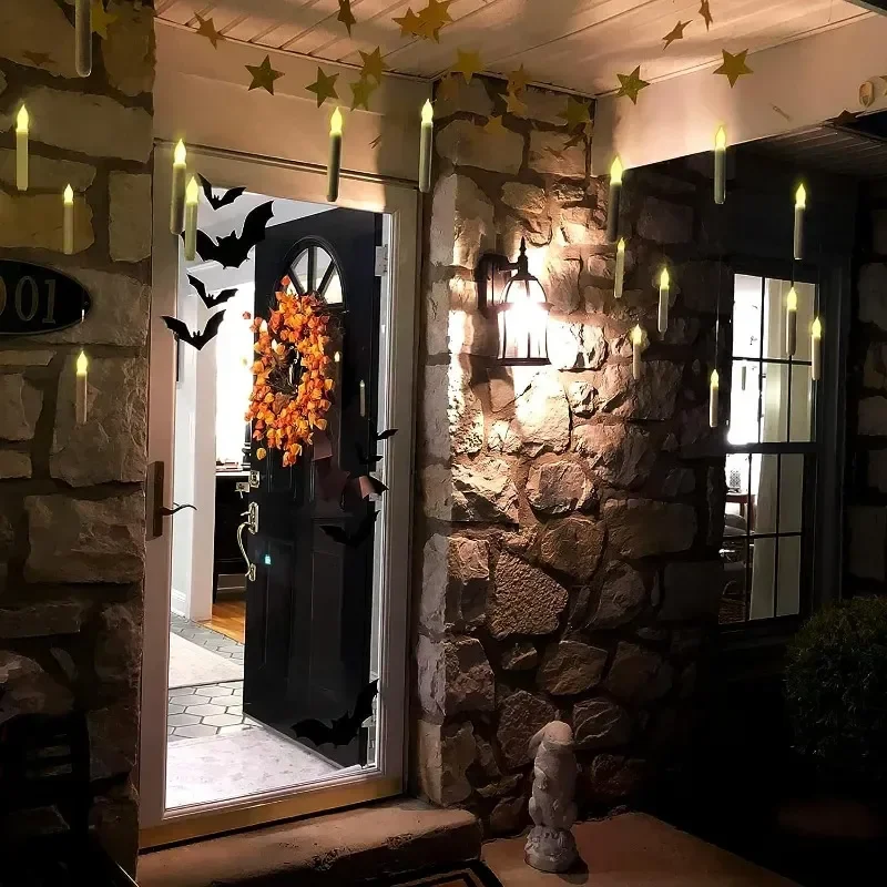 Baguette magique Harry Potter avec télécommande, fonctionnement à distance,  batterie flottante, lumière chaude, décoration d'Halloween, sans flamme,  ci-après les, 1PC - AliExpress