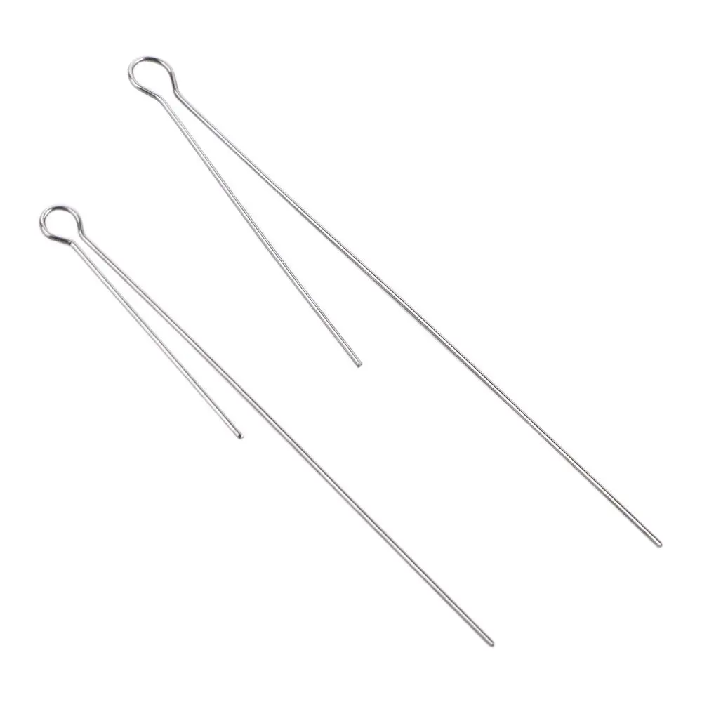 Tools 65-75mm Spindle Wire Fishing Lure Steel Wire Fishing Hook Steel Wire DIY Fishing Lure Wire Rotating Sequin Steel Wire