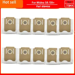 For Midea S8 S8+ Dust Bag Spare Part Robot Vacuum Cleaner Main Side Brush HEPA Filter Mop Cloth Consumables Replaceable