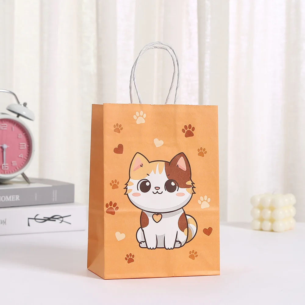 SAVITA 50pz Sacchetti Regalo Feste Animazione Cartoni Animati, 16,5x25cm Sacchetti Caramelle con Palline Cartoni Animati Perfetti Come Bomboniere e Decorazioni per Feste a Tema Compleanno
