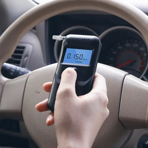 Hydsto Digital Alcohol Tester Professional Alcohol Detector Breathalyzer Police Alcotester LCD Display Drunk Driving Test - Image 3