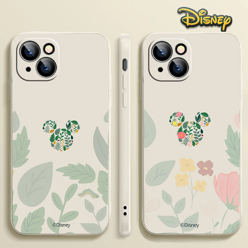 Чехол для телефона iPhone 13 12 11 Pro MAX Mini 6 6S 7 8 Plus X XR XS SE 2020 Микки и Минни Маус MIQI аниме