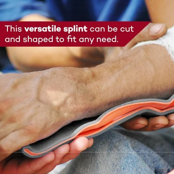 New First Aid Universal Aluminum Splint Roll Medical Survival Polymer For Fixture Bone Emergency Medical Kit Outdoor Travel 2