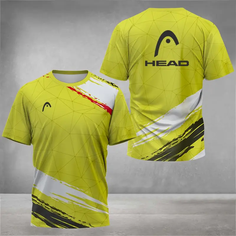 Summer Breathable Mens T Shirt Outdoor Badminton Table Tennis Jersey O Neck Short Sleeve Loose Top New Mountaineering Clothing - Image 13