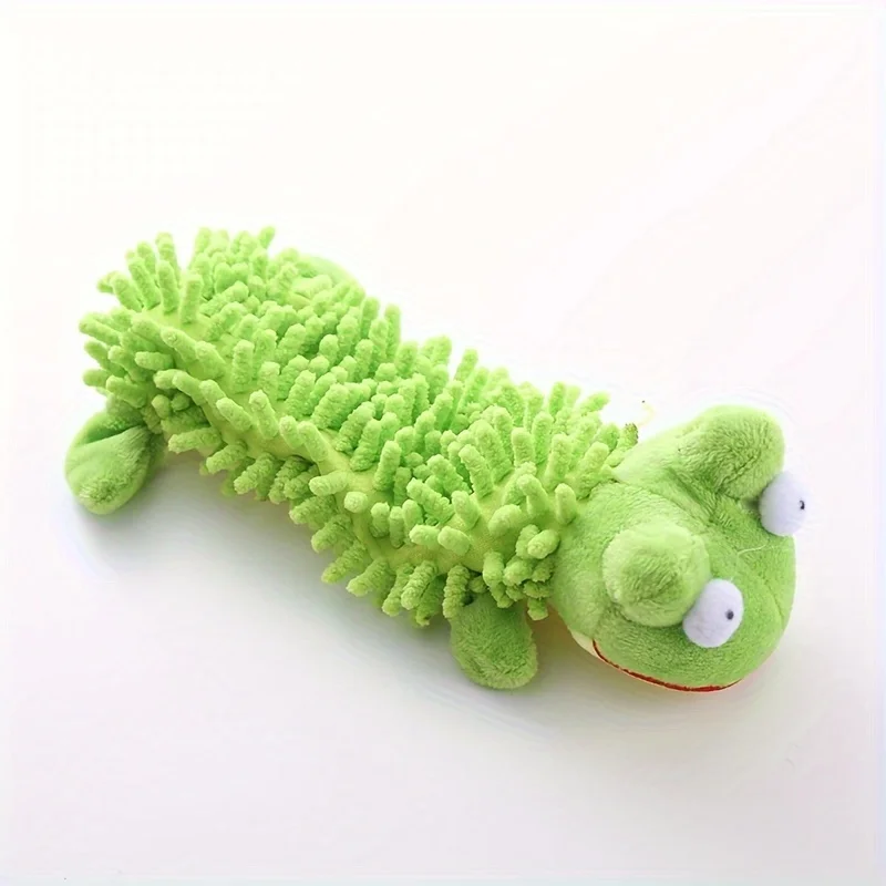 Interactive Plush Dog Toy with Squeaker Chew Toys Puppy Toy for Playtime and Dental Health Dogs Puppy Pets Training Accessories 3