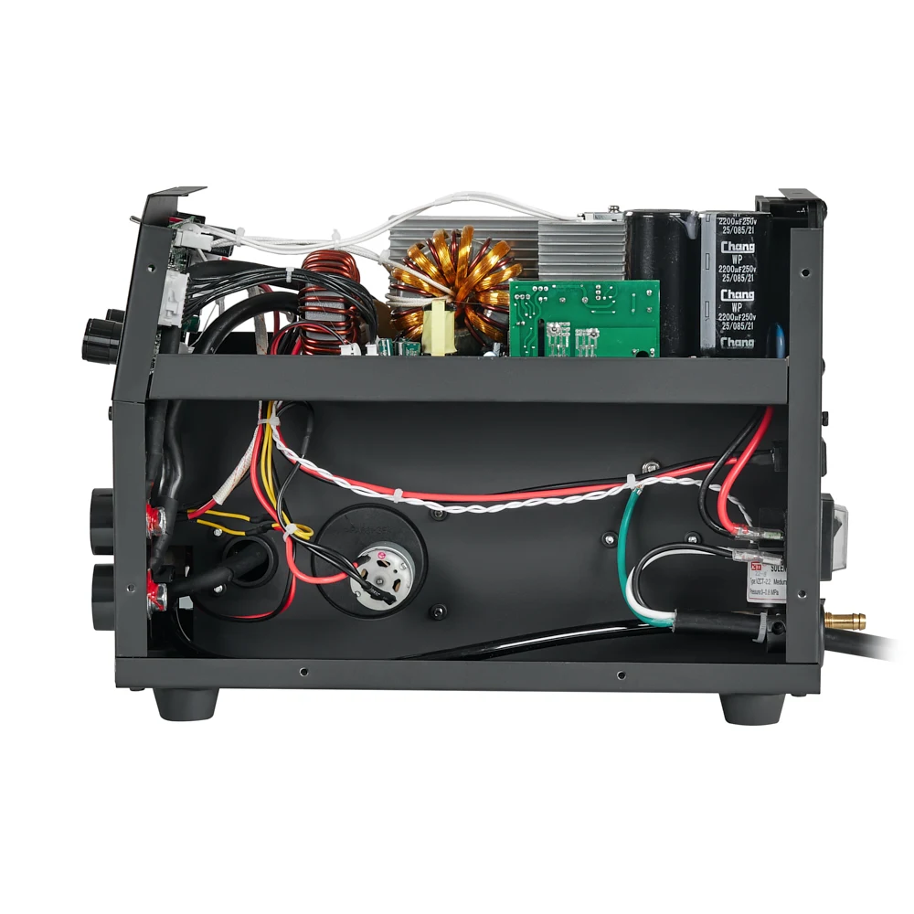 Mig Welding Machine MIG MMA TIG Stick Flux 5 in 1 Welder MIG-156 Dual Voltage 110V/220V Gas/Gasless Multiprocess 6