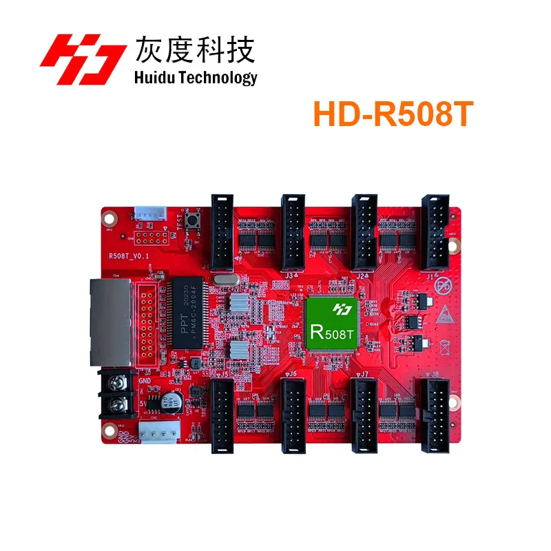 HD-R500 HD-R508T HD-R512/HD-R516/HD-R612 huidu receiving card For HD sending cards A30/A30+, Cx5,A3, T901/T901B, VP210, VP410