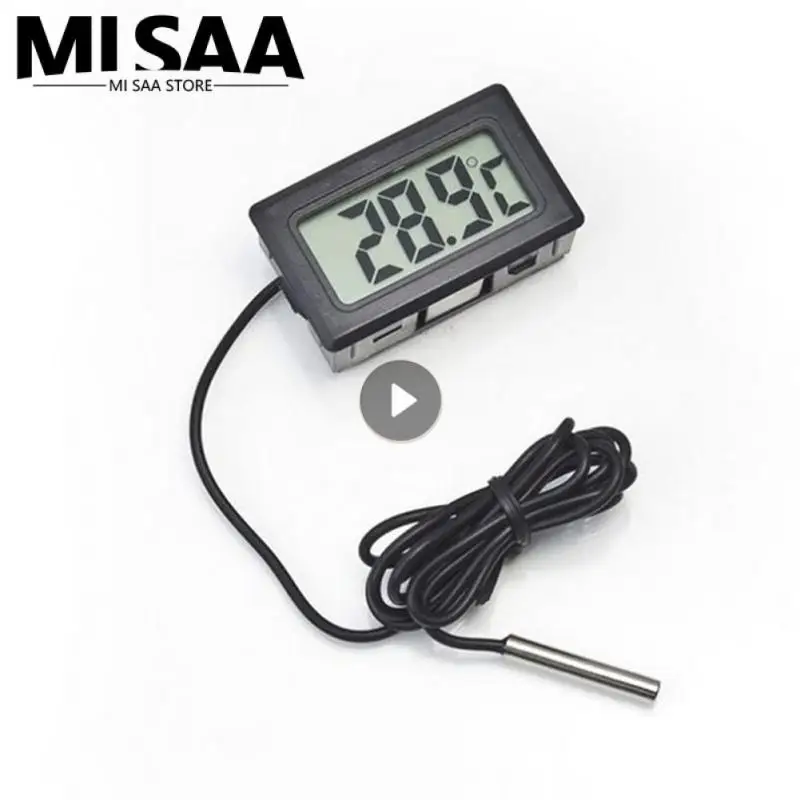 Termometro Elettronico Comodo Sensore Di Temperatura Impermeabile Lcd Termometro Digitale Per Uso Domestico Mini Termometro Igrometro