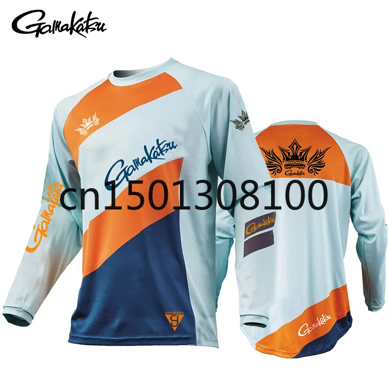 

Summer New Long Sleeve Fishing Shirt Quick Dry Fishing Clothing Anti-UV Sunscreen Fishing Clothes rf643