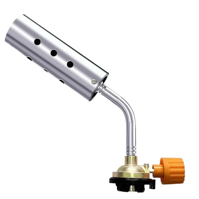 Butane torch outdoor camping BBQ flame gun welding brazing gas torch lighter adjustable flame