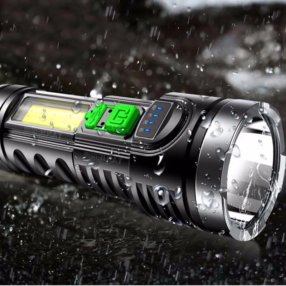 

Маленькая водонепроницаемая лампа для экстренного освещения, внешняя компактная ксеноновая лампа с USB-зарядкой, фонарик для кемпинга