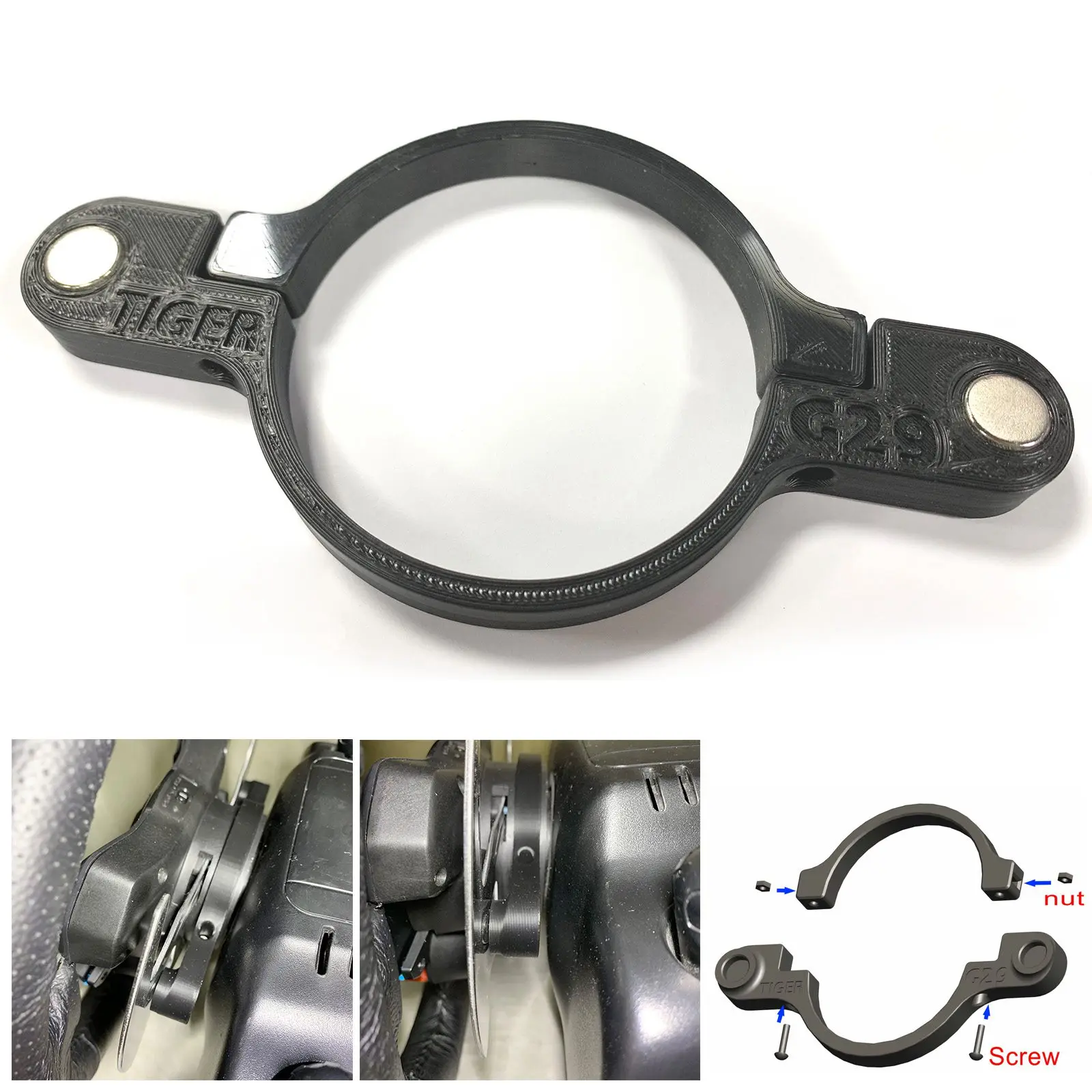 Per Logitech G29 G923 Shifter Mod Migliora Feel Mod Magnete Shifter Paddles Ndfeb Magnet Simracing Sim Racing