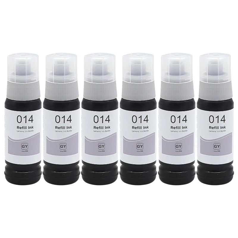 Vibrant 6-Color Dye Ink Set - 70ml