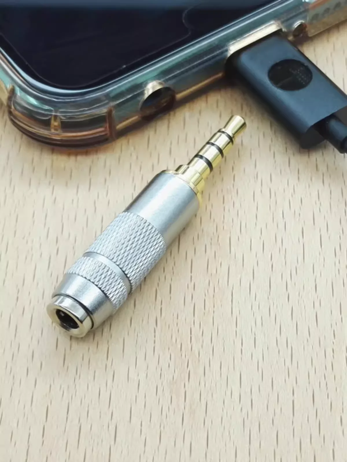 3.5MM 4 Pole 34ohm/62ohm/110ohm/150ohm/220ohm/330ohm/510ohm Impedance Adapter Plug For HiFi Player/Earphone Mic Volume Control