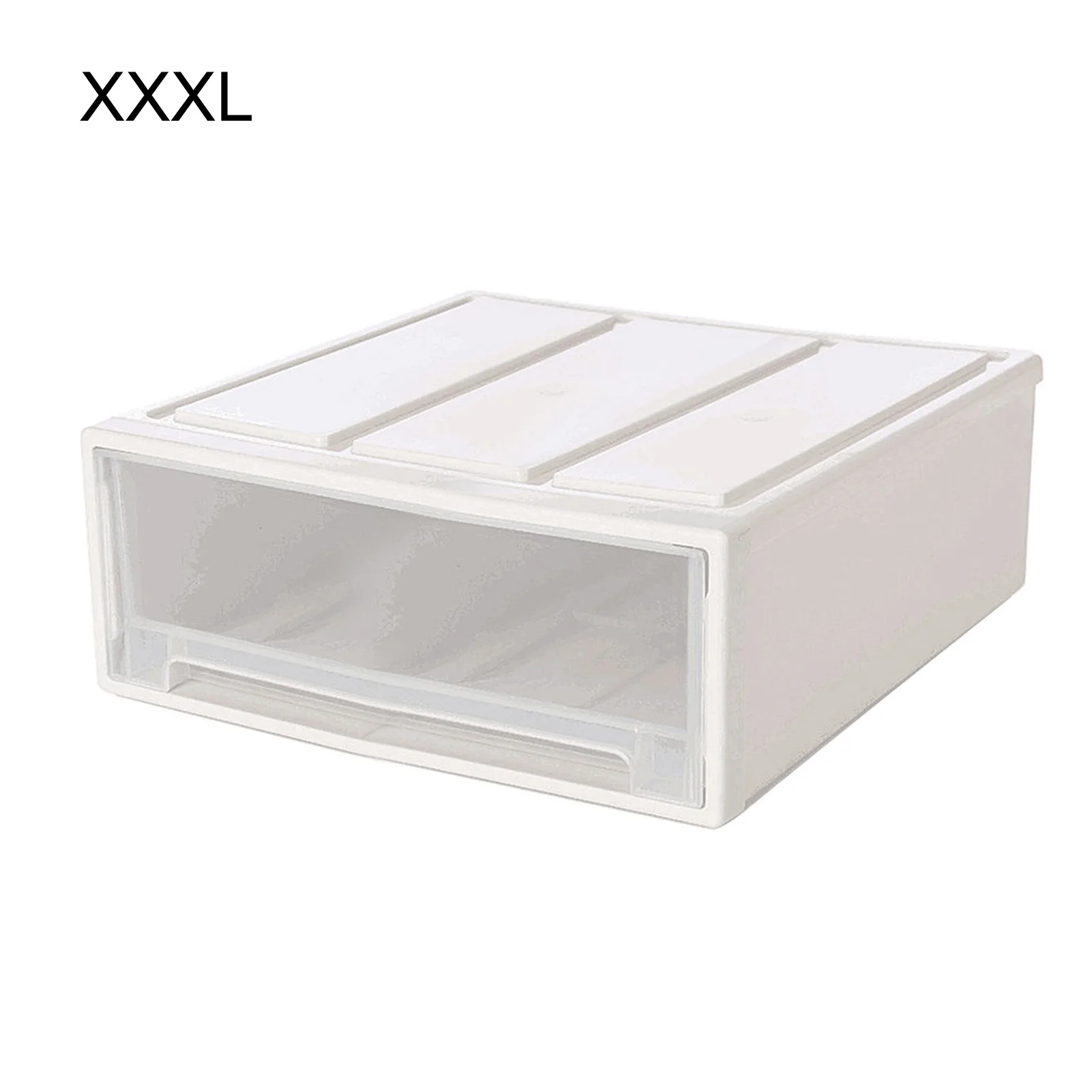 Plastic Drawer Type Clothes Storage Box Quilt Clothes Underwear Organizer Dust Storage