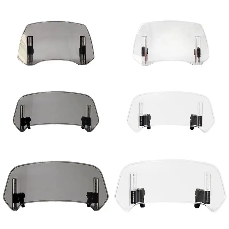 

Suitable for motorcycle modification and heightening small windshield Extension for Motorcycles Easy Installation for Riding
